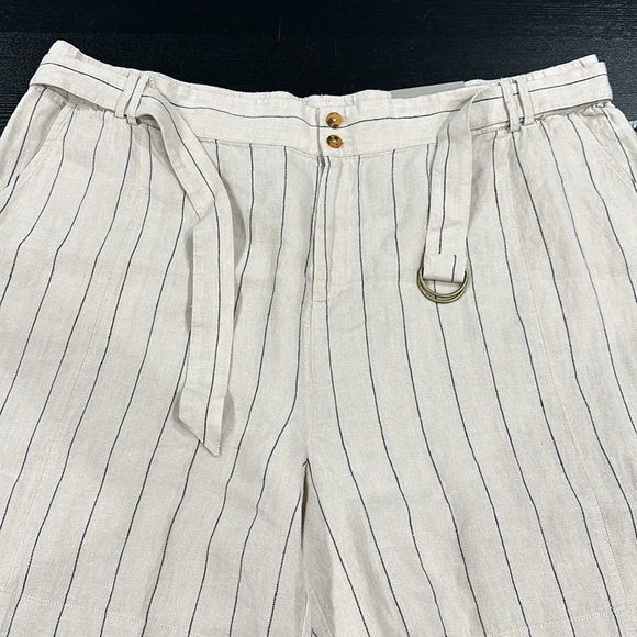 Soft Surroundings Montecito Linen Shorts - 3X - Picture 4 of 10